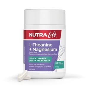 (PRE ORDER) Nutra life L-Theanine + Magnesium 100/200cc shelf life 2yrs